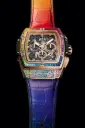 Hublot スピリット オブ ビッグ・バン トゥールビヨン 5デイ パワーリザーブ サファイア レインボー