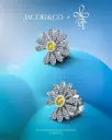 Jacob & Co. × PEACEMINUSONE Jacob & Co. × PEACEMINUSONE PEACEMINUSONE Earrings（デイジーモチーフ）