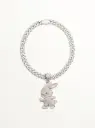 JIWON CHOI Jewelry JIWON CHOI Jewelry Custom Bunny Necklace（グリーンクリスタル）