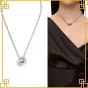 LOEWE ドーナツ リンク ネックレス