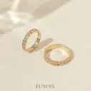 MINWHEE ART JEWELRY 『月の恋人』王恩の結婚指輪（シルバー925）