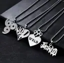MOD WRLD LOGO CHAIN NECKLACE