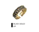 PASION レインボーカラーツインクブリングリング BLACKGOLD