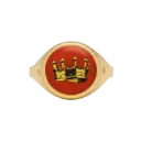 POINTLESS JOURNEY TOY RING CROWN - Red