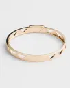 PRADA Eternal Gold cut-out bangle bracelet