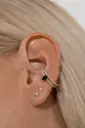 PRMAL Mixture Bar Ear Cuff [Onyx]