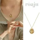 roaju ボリュームペンダントネックレス