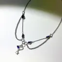 3amgang Baby blue ネックレス