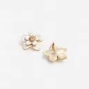 Self-Portrait Enamel Flower Earrings