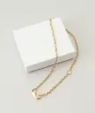 Soierie Figue clip slim necklace