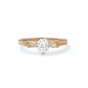 Solow & Co. Solow & Co. オーバルカット ダイヤモンド婚約指輪