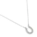 ヒコロヒー着用 SWAROVSKI 馬蹄モチーフ ネックレス