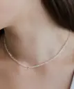 Tatiana Tatiana Crystal Mirror Ball Necklace NZ2412（シルバー925）