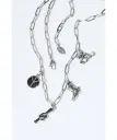 TOGA TOO METAL MOTIF NECKLACE