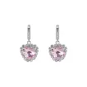 VVV プリンセスハートキュービック リングピアス