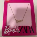 ZARA BARBIE™ MATTEL ゴールドメッキ チェーンネックレス